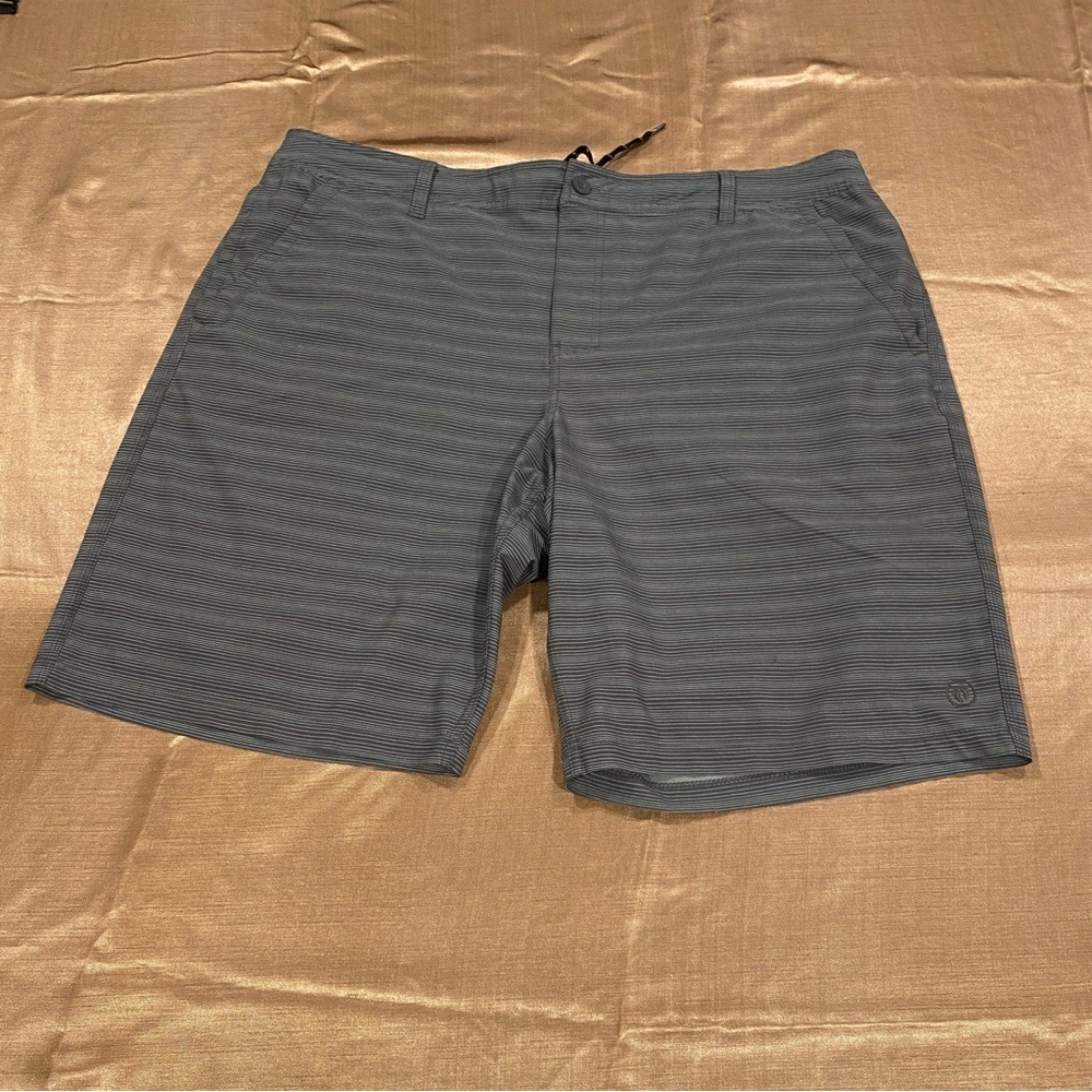 Hang Ten Charcoal and Light Gray Men's Shorts